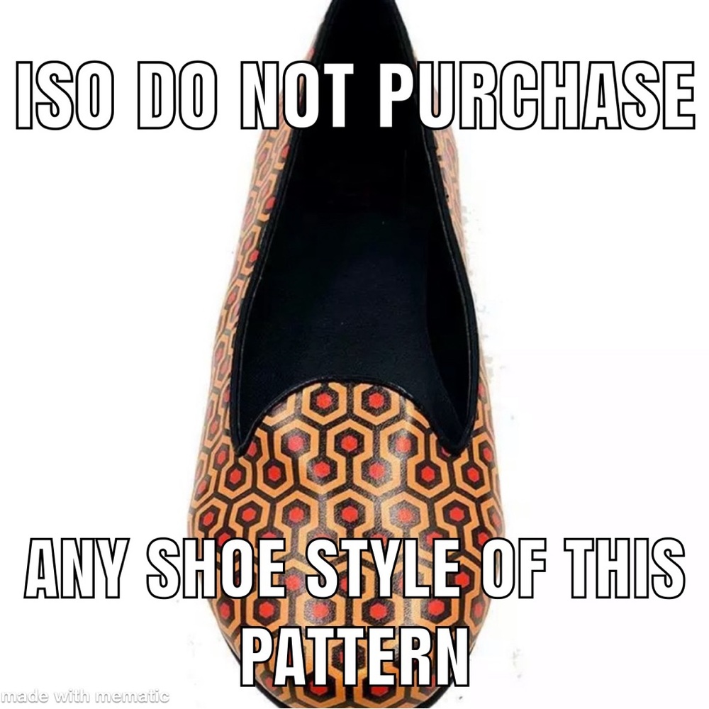 ISO STRANGE CVLT ‘THE SHINING’ and Bat Shoes